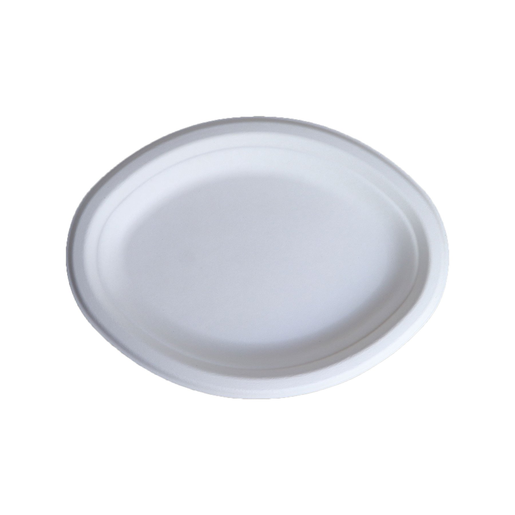 Eco plates, oval, 263 x 199 x 20 mm, 25 pieces