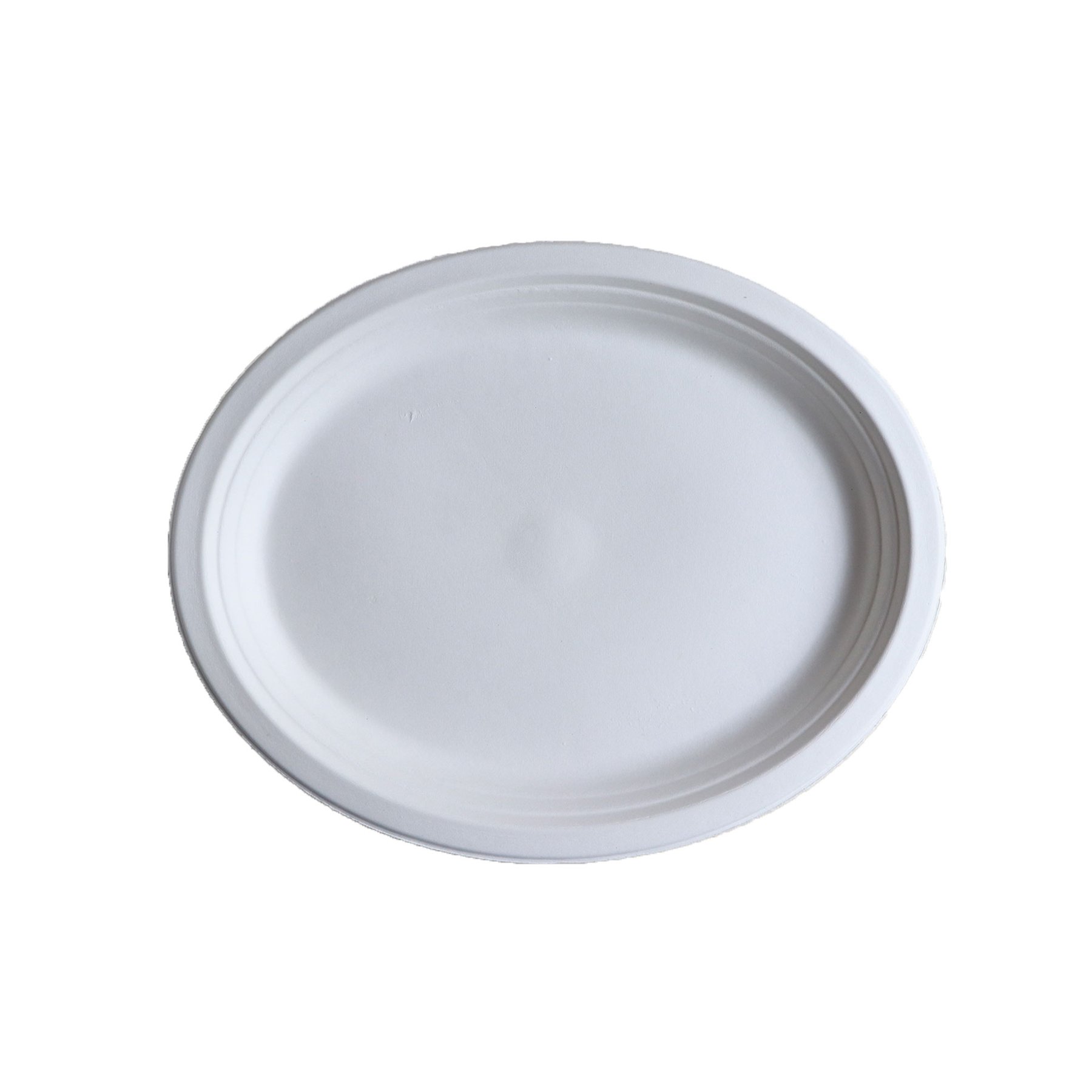 Eco plates, oval, 318 x 255 x 22 mm, 25 pcs