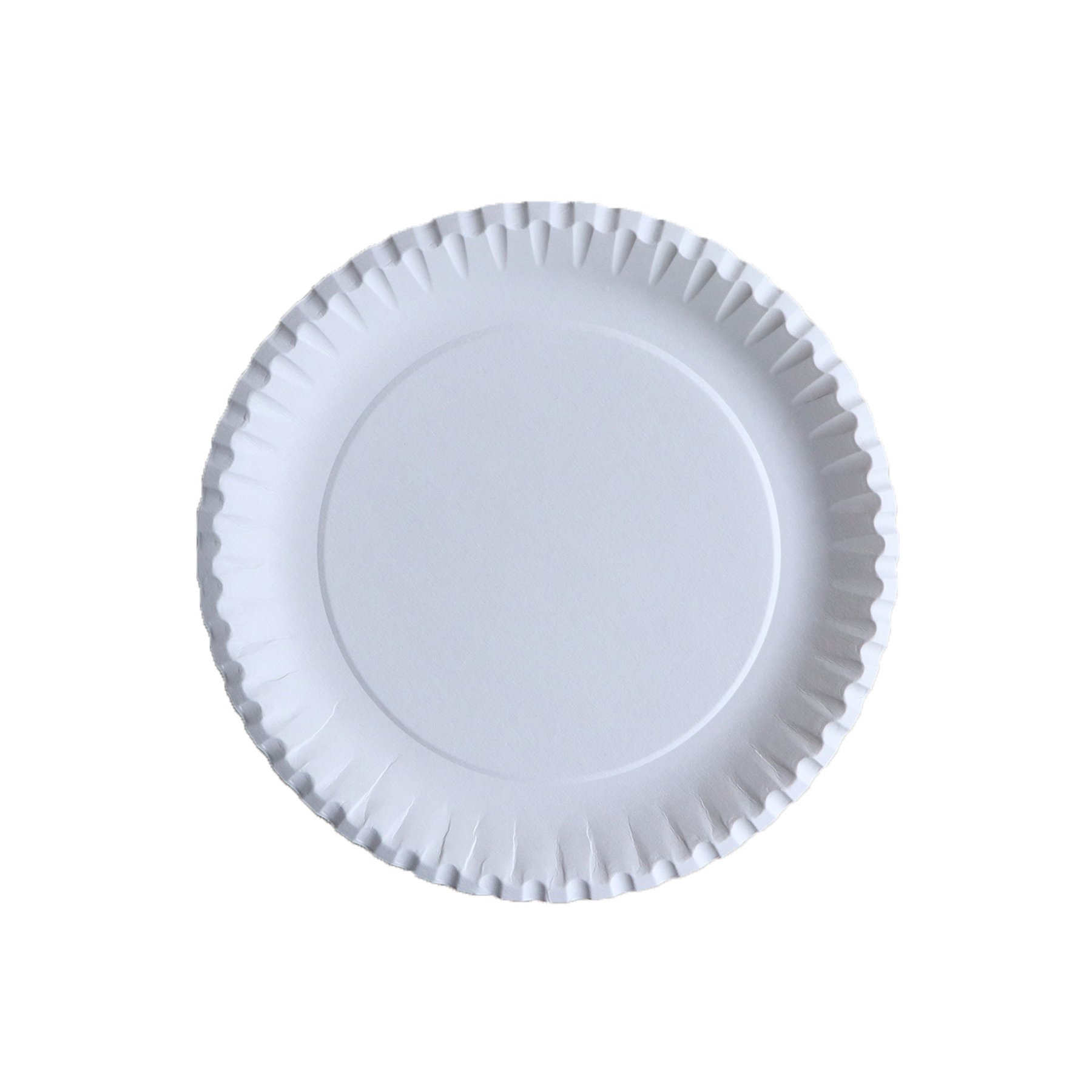 Eco plates, cardboard, O180 mm, 10 pieces