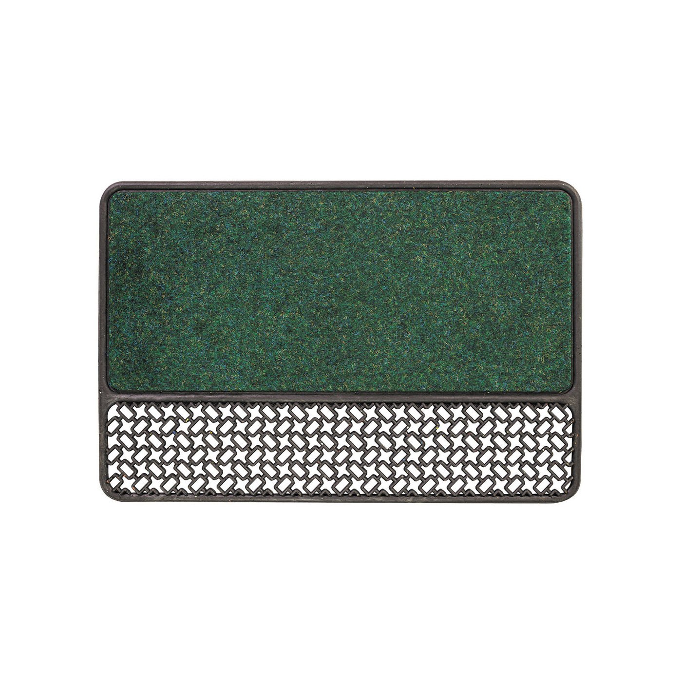 Doormat Olivo Astro, 100% polypropylene, 40 х 60 cm, green