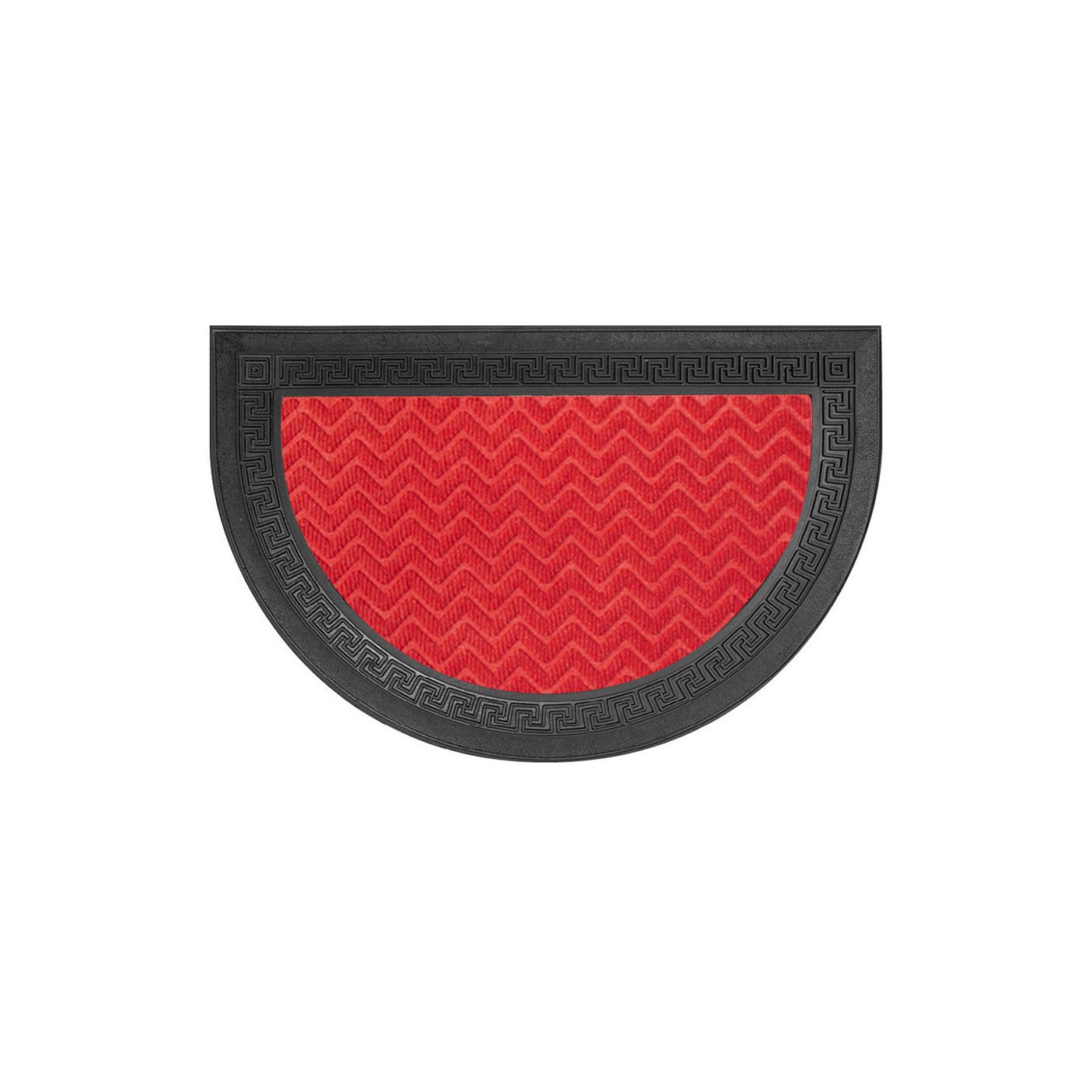 Doormat Olivo Greca, 100% polypropylene, 40 х 60 cm, red
