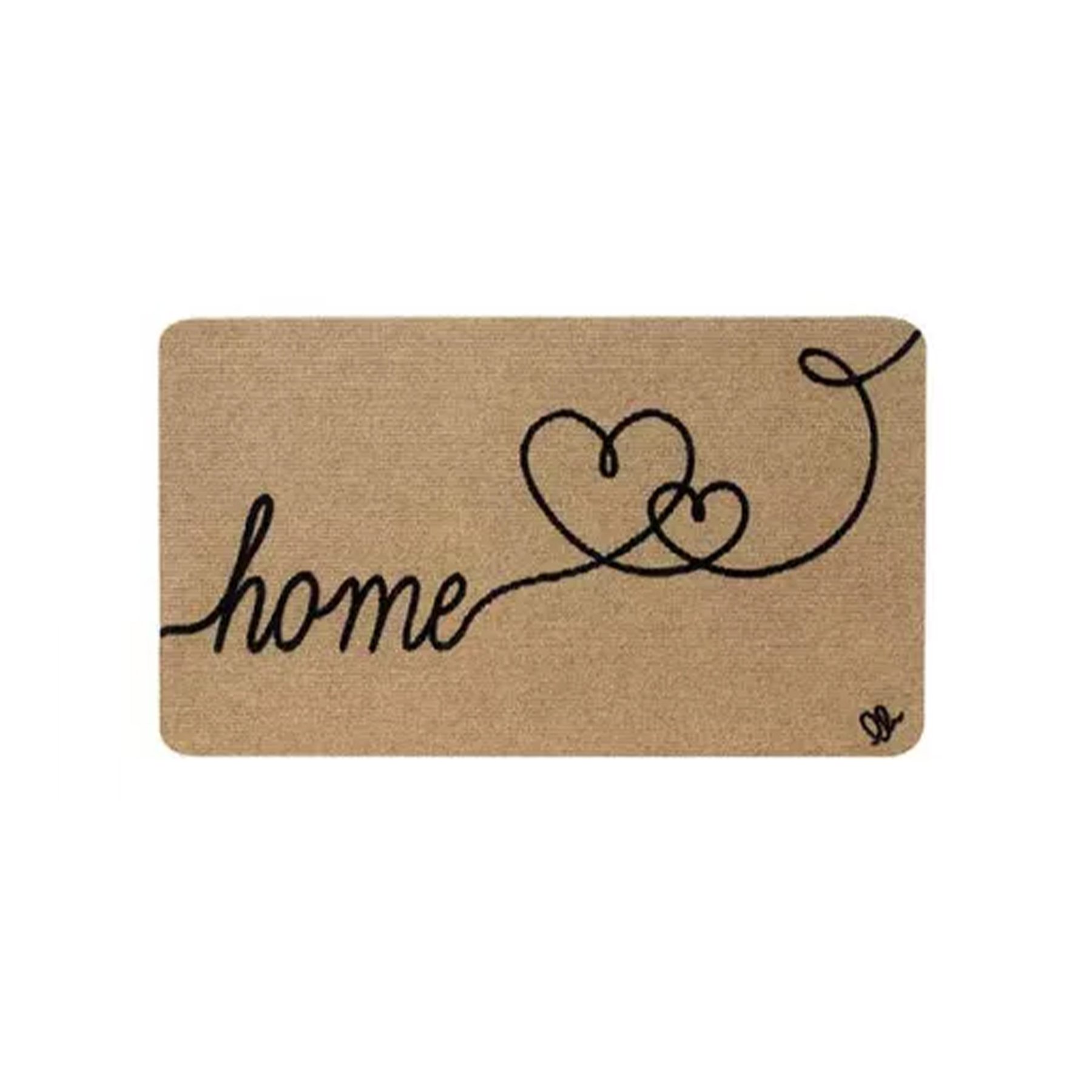 Doormat Olivo Zeus - Home, 100% polyester, 40 х 70 cm, beige