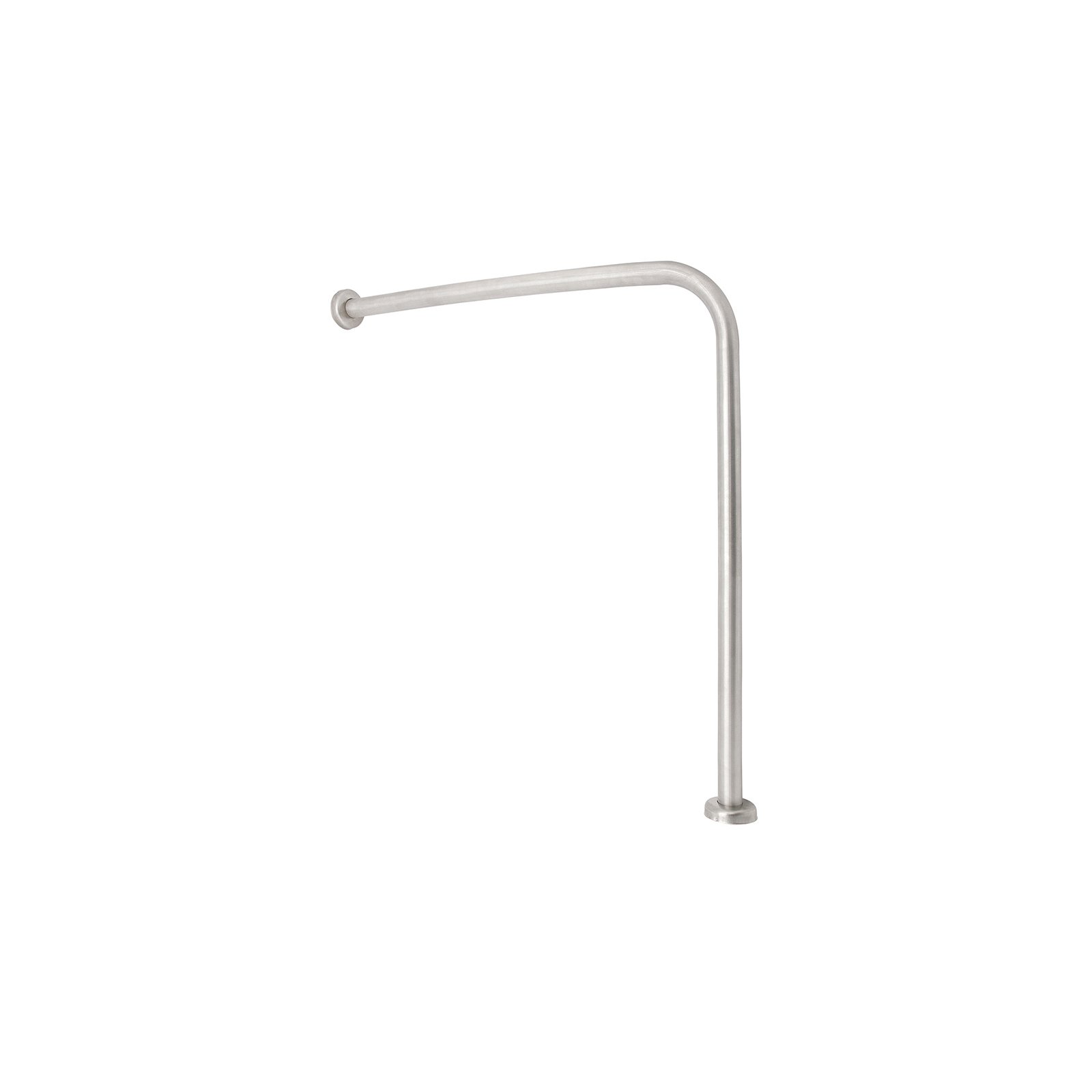 Handle Dayco, L-shaped, 70 х 70 cm, stainless steel