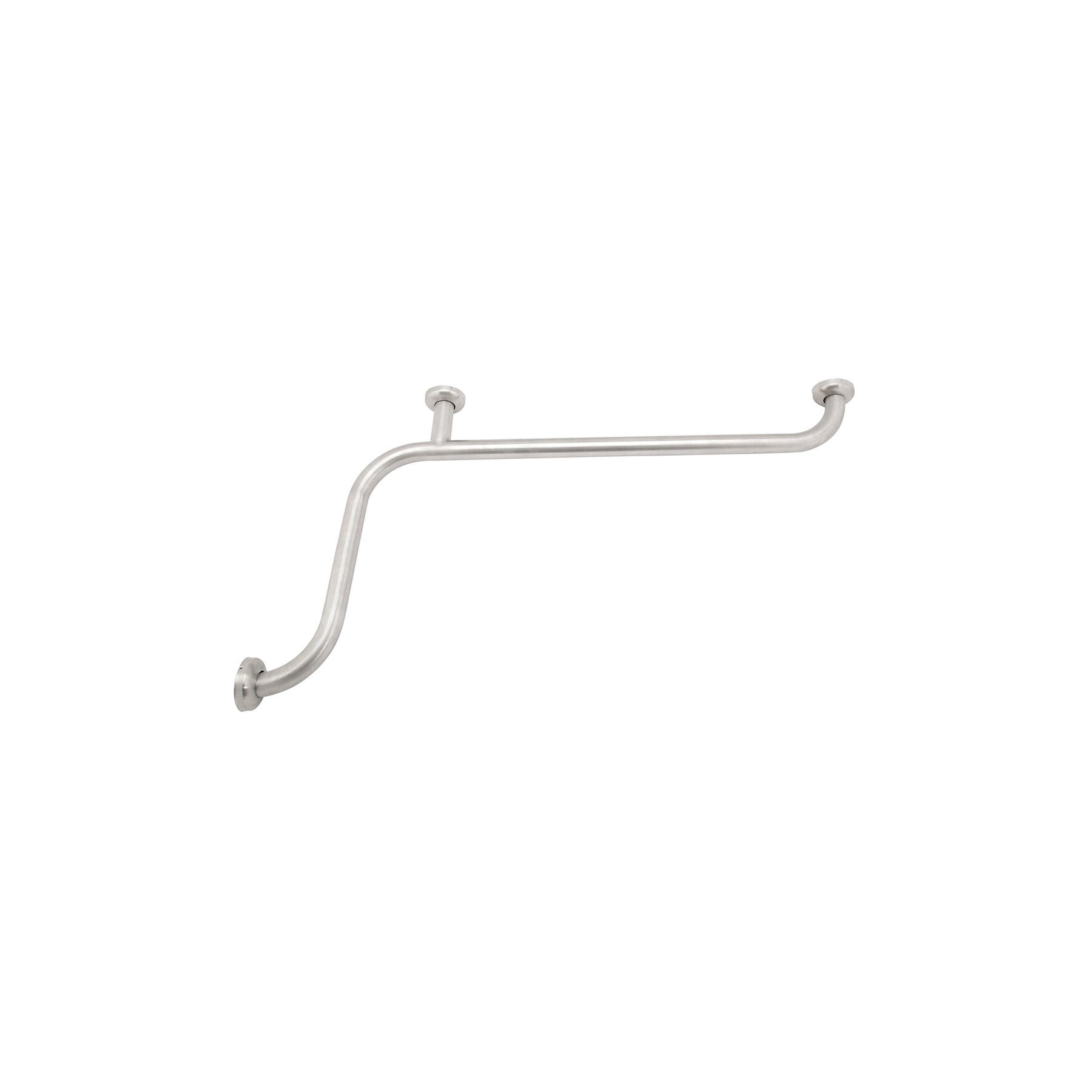Handle Dayco, angled, 35 х 10 х 75 cm, stainless steel