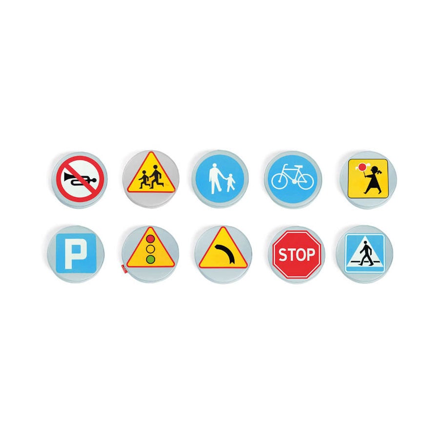 Mat for seating Road signs Nowa Szkola, 10 numbers