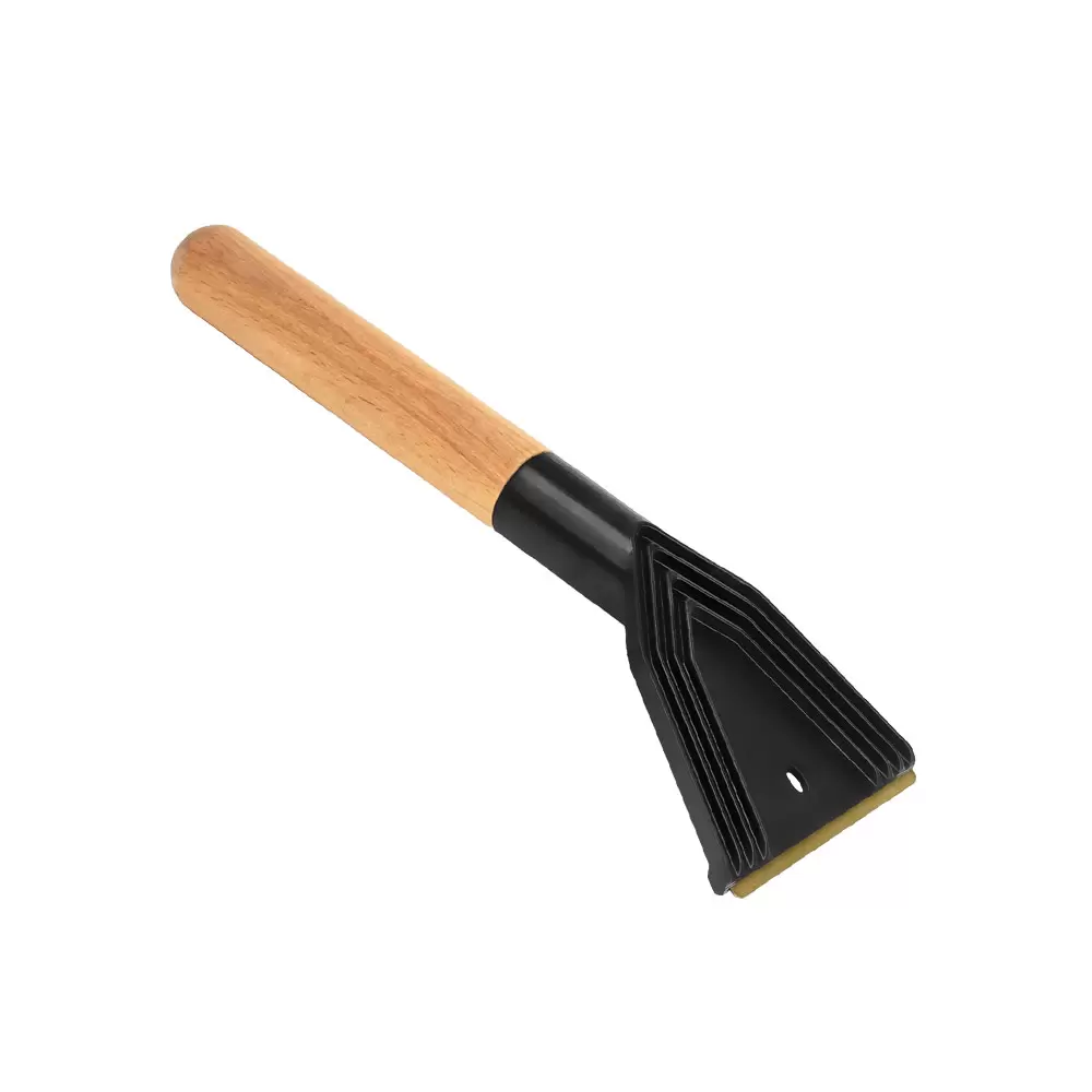 Ice scraper for car Futura Nature, with wooden handle, 33 cm