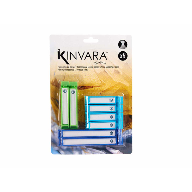 Bag clips Kinvara, 8 pcs