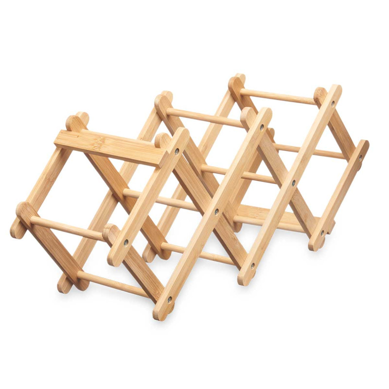 Bottle holder Kinvara, foldable, bamboo