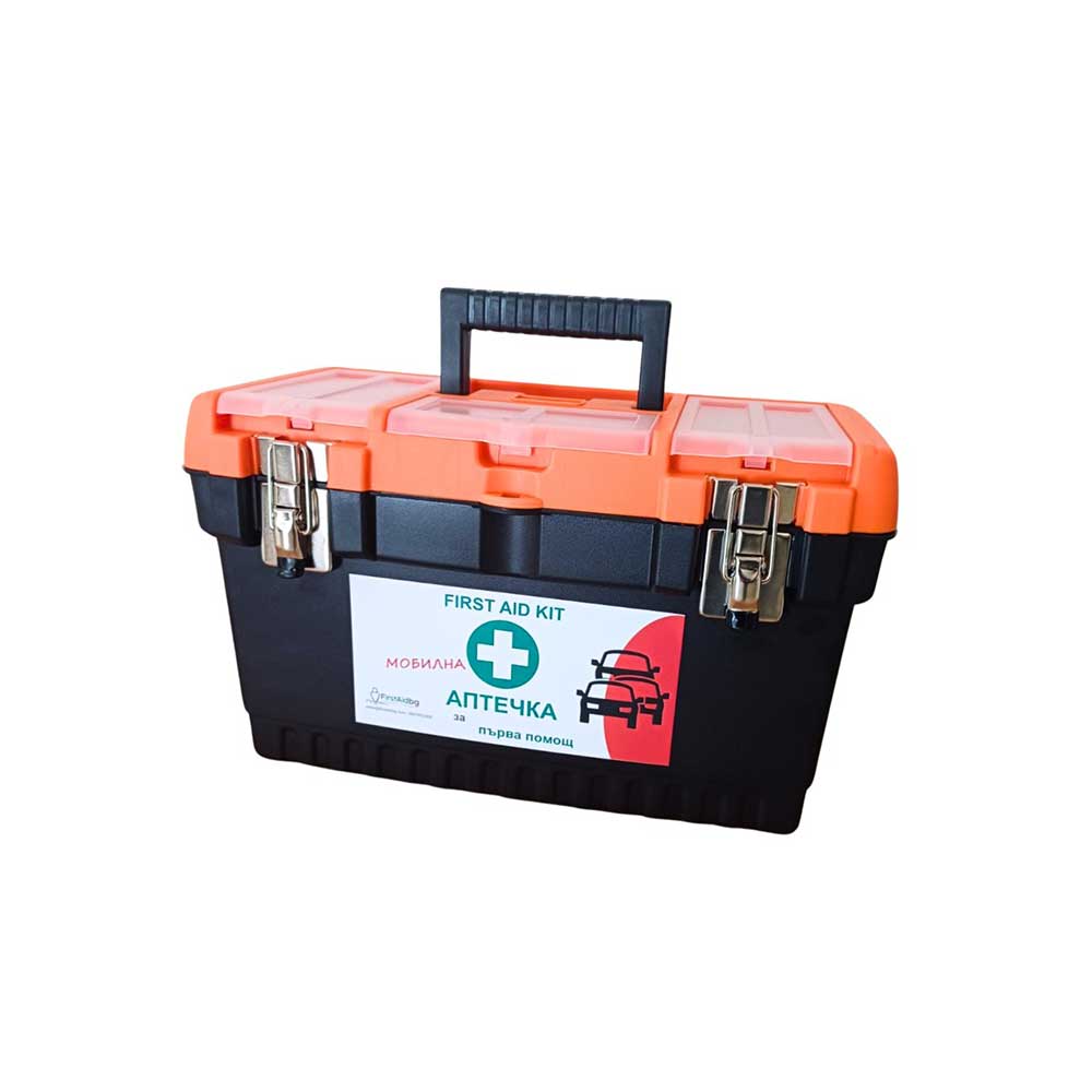 First aid kit, mobile, equipped