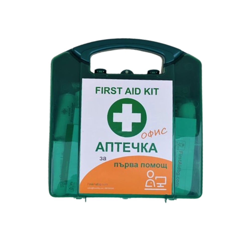 First aid kit, type office, equipped