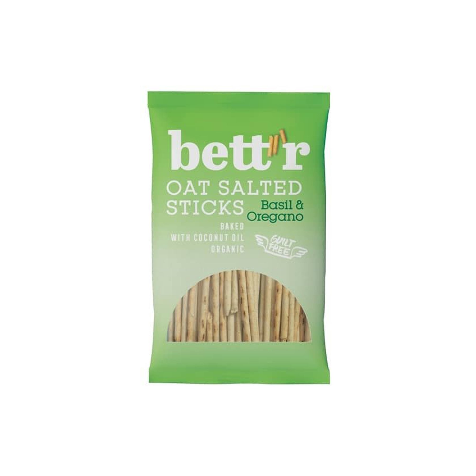 Bettr Oat pretzels, with basil and oregano, 50 g