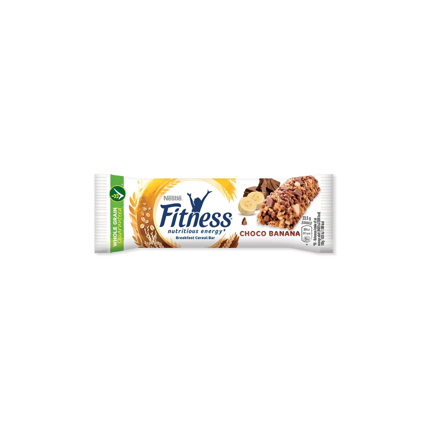 Fitness Cereal Bar, Chocolate and Banana, 23.5 g