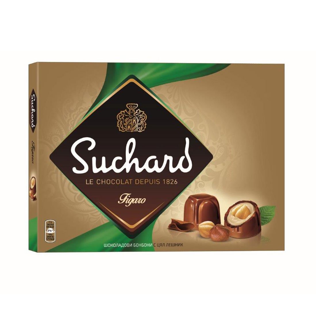 Suchard Chocolate Pralines, Figaro, 153 g