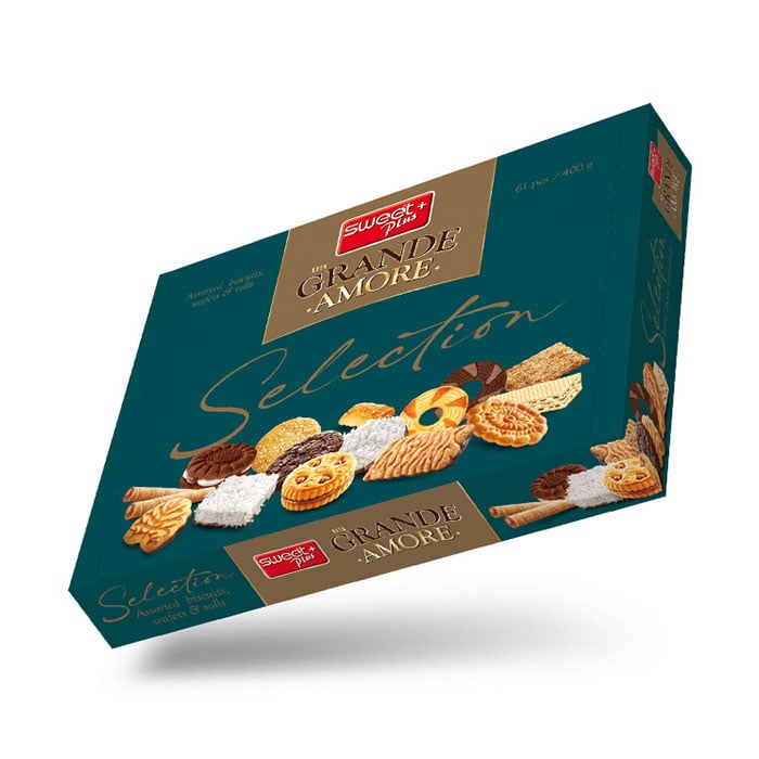 Sweet Biscuit tin Un Grande Amore, 400 g