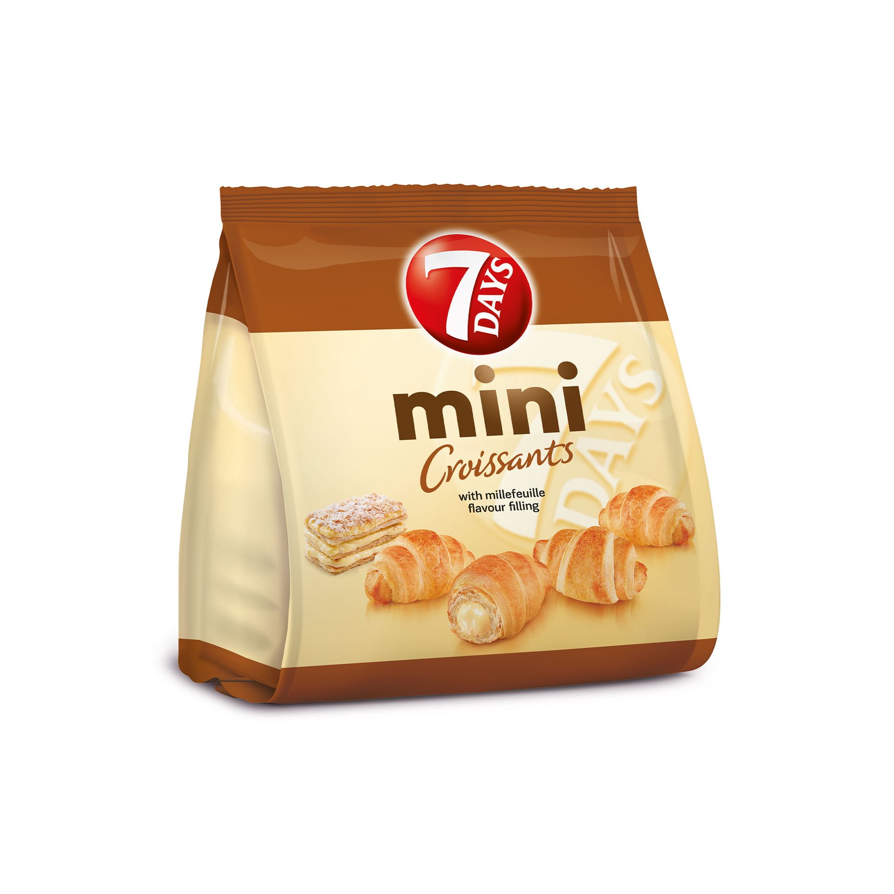 7Days Mini croissants - Millefeuille, 185 g