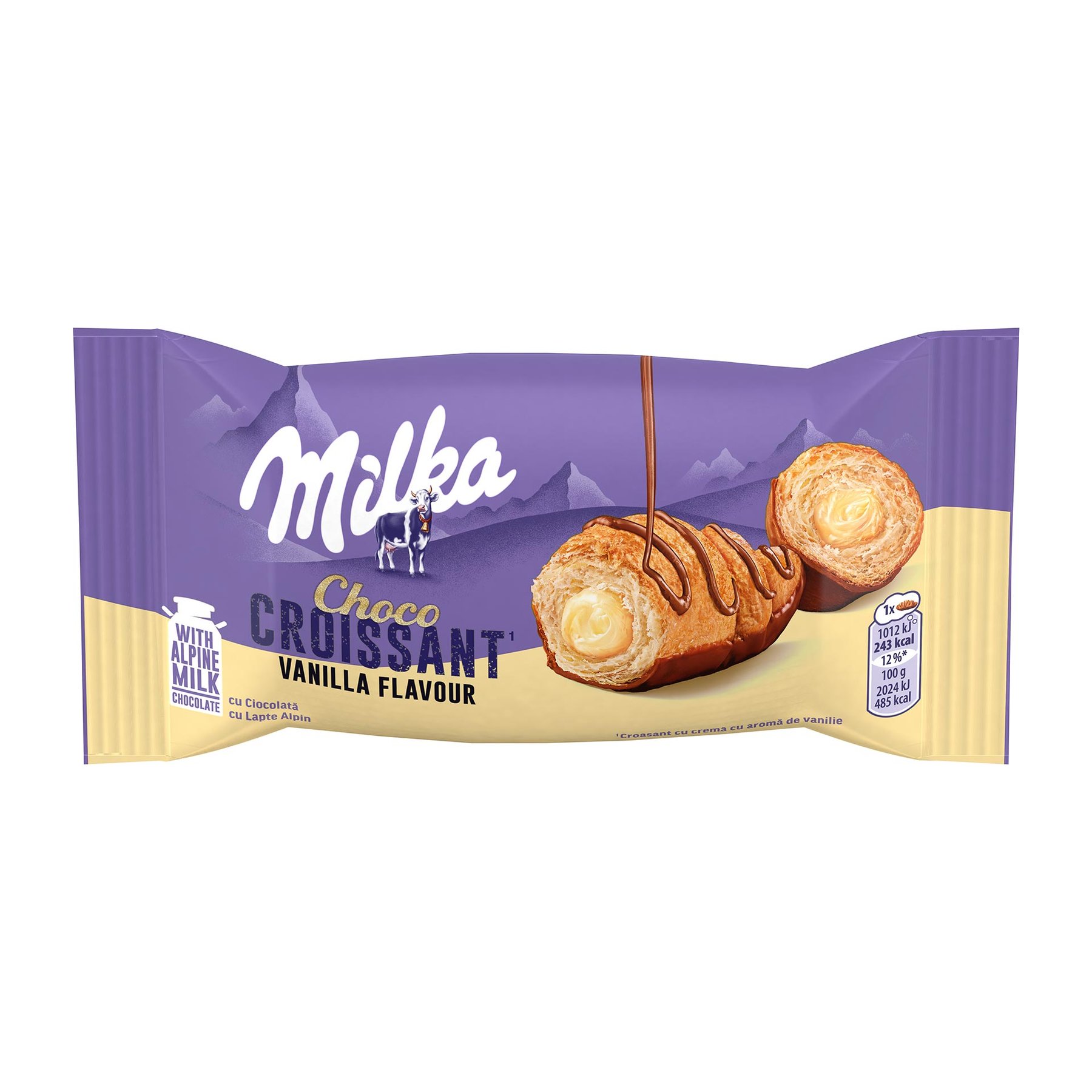 Milka Croissant Vanilla, 50 g