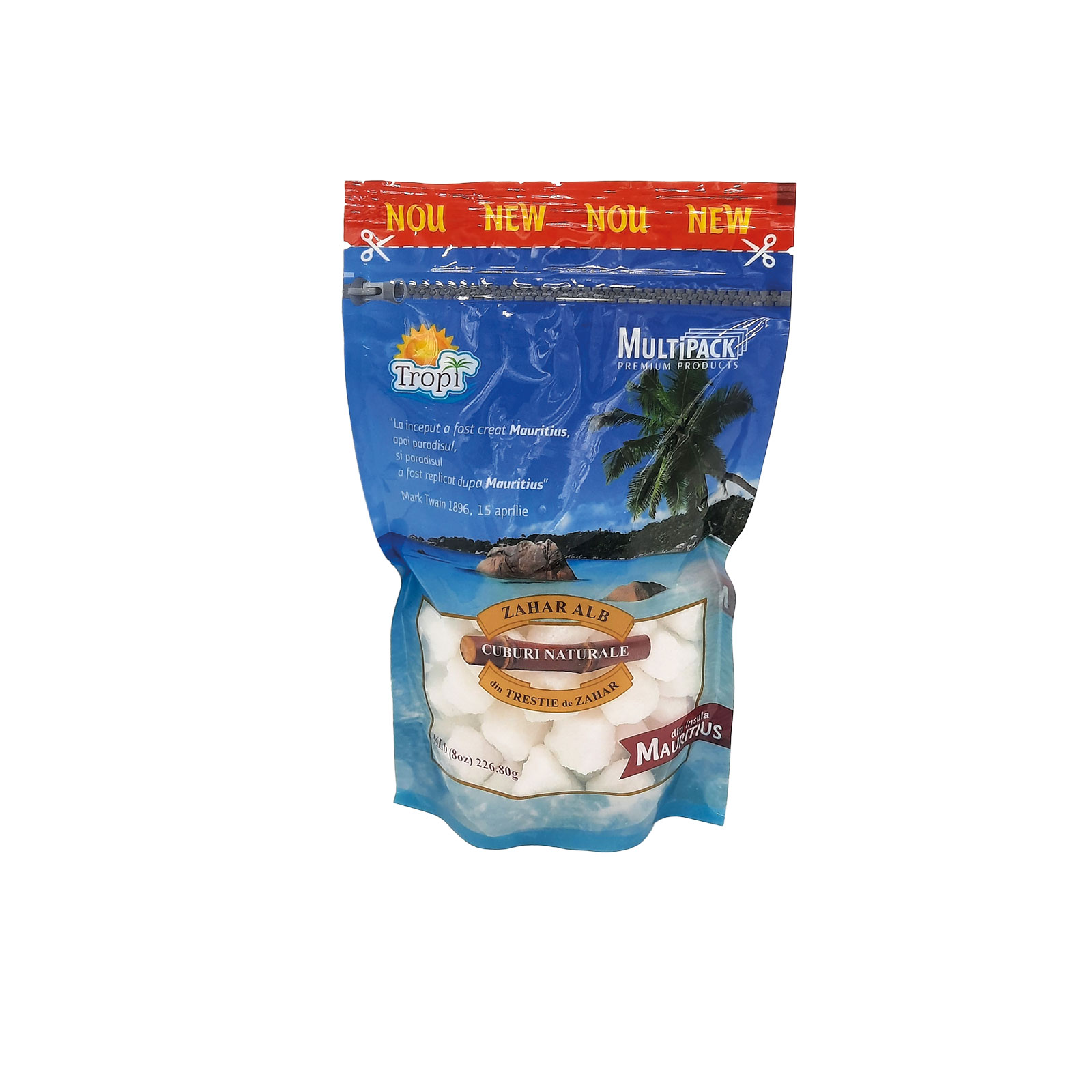 Multipack Sugar, white, cubes, 226.8 g