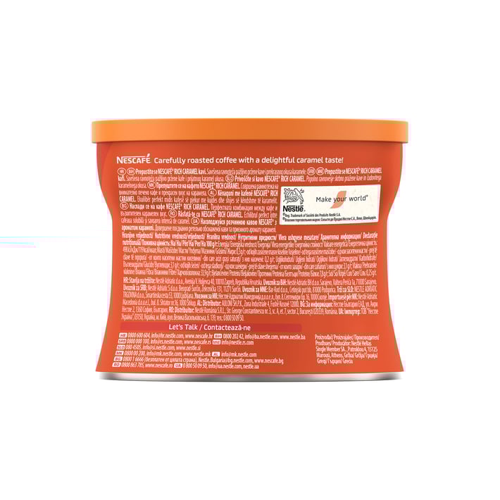 Nescafe Разтворимо кафе Classic, карамел, в кутия, 95 g