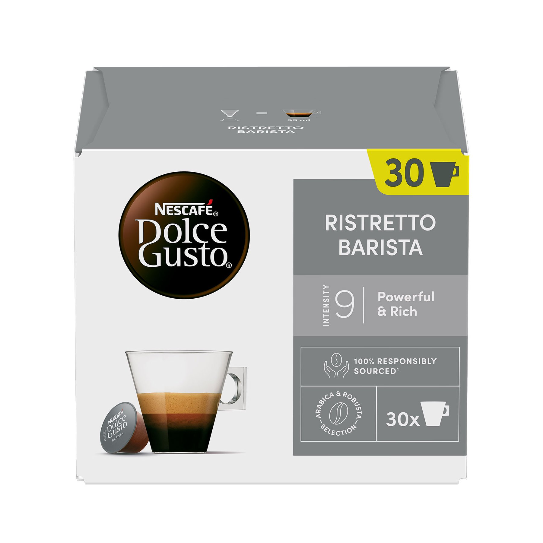 Nescafe Dolce Gusto Coffee capsules Barista, 30 pcs