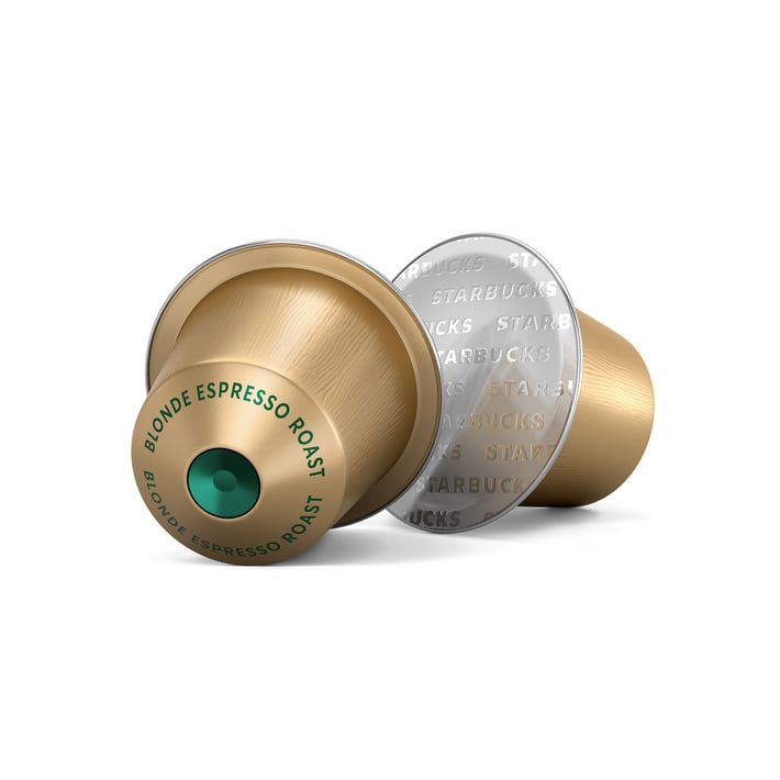 STARBUCKS BLONDE ESPRESSO ROAST COFFEE CAPSULES 10PCS