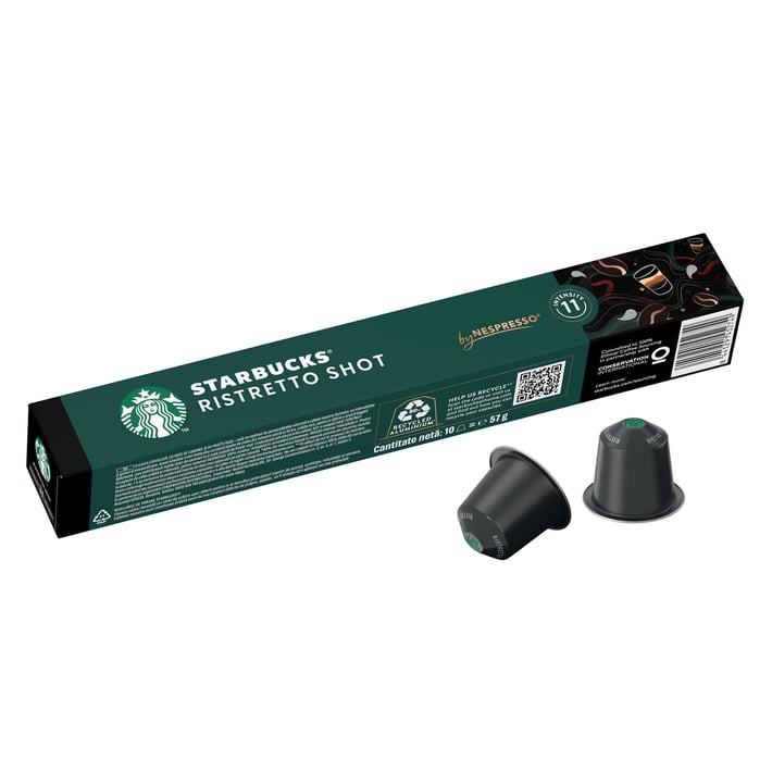 STARBUCKS RISTERTTO SHOT COFFEE CAPSULES 10 PCS