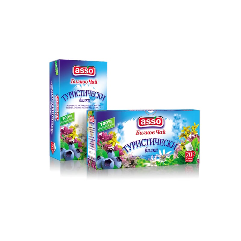 Asso Herbal Tea “Tourist”, 20 pcs