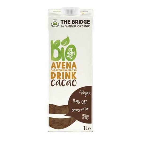 The Bridge Organic drink, oat with chocolate, 1 L