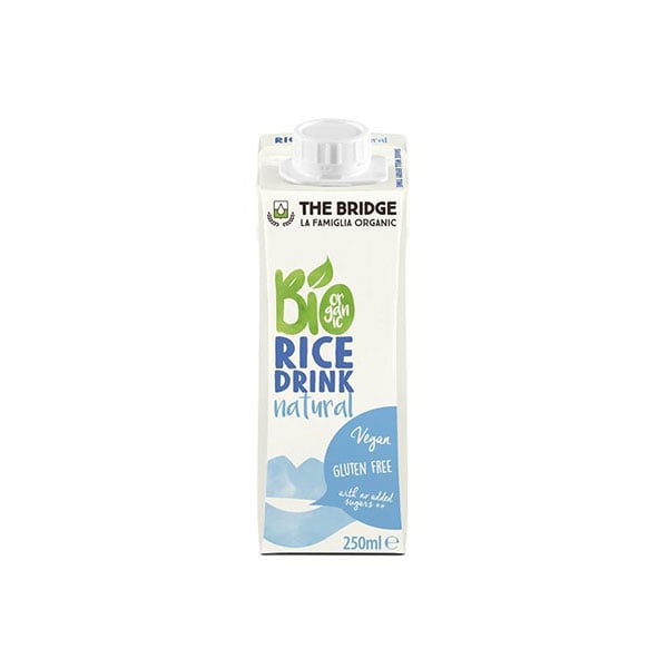 The Bridge Organic Drink, rice, natural, gluten-free, 250 ml