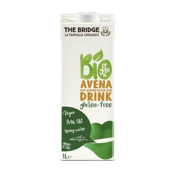 The Bridge Organic drink, with oats, gluten-free, 1 L