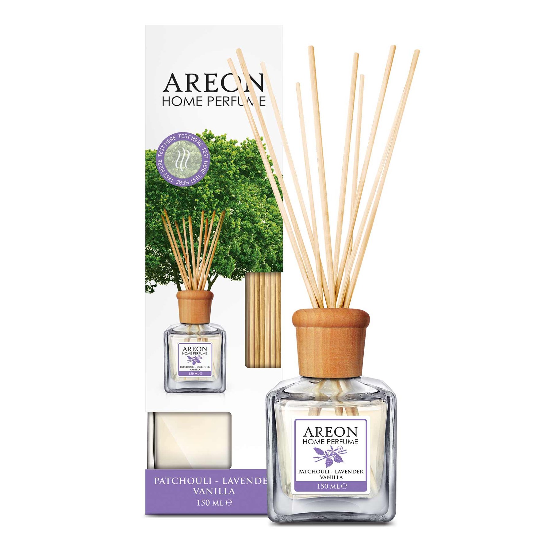 Air freshener Areon Home Perfume, sticks, Patchouli Lavender, 150 ml