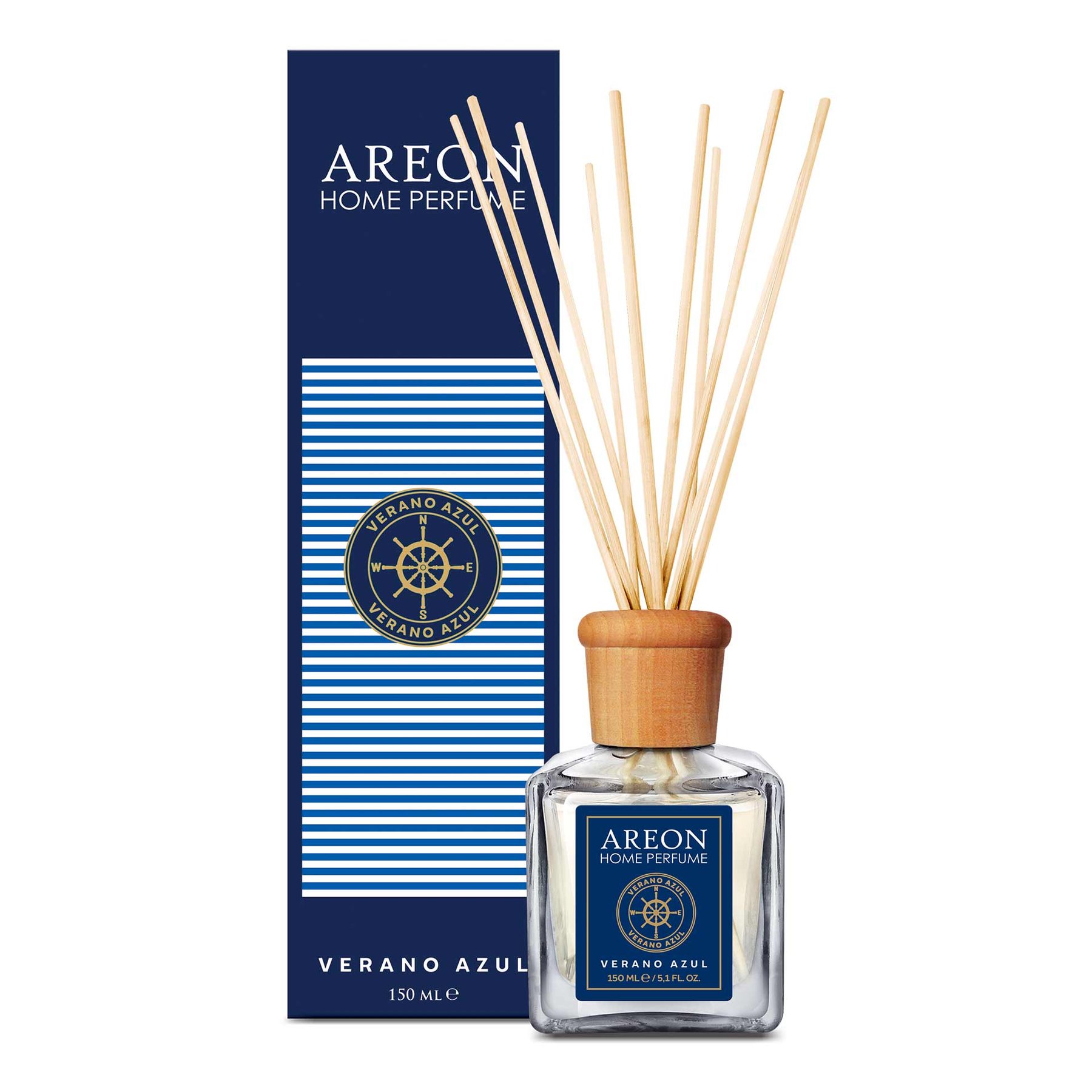 Air freshener Areon Home Perfume, reeds, Lux Verano azul, 150 ml