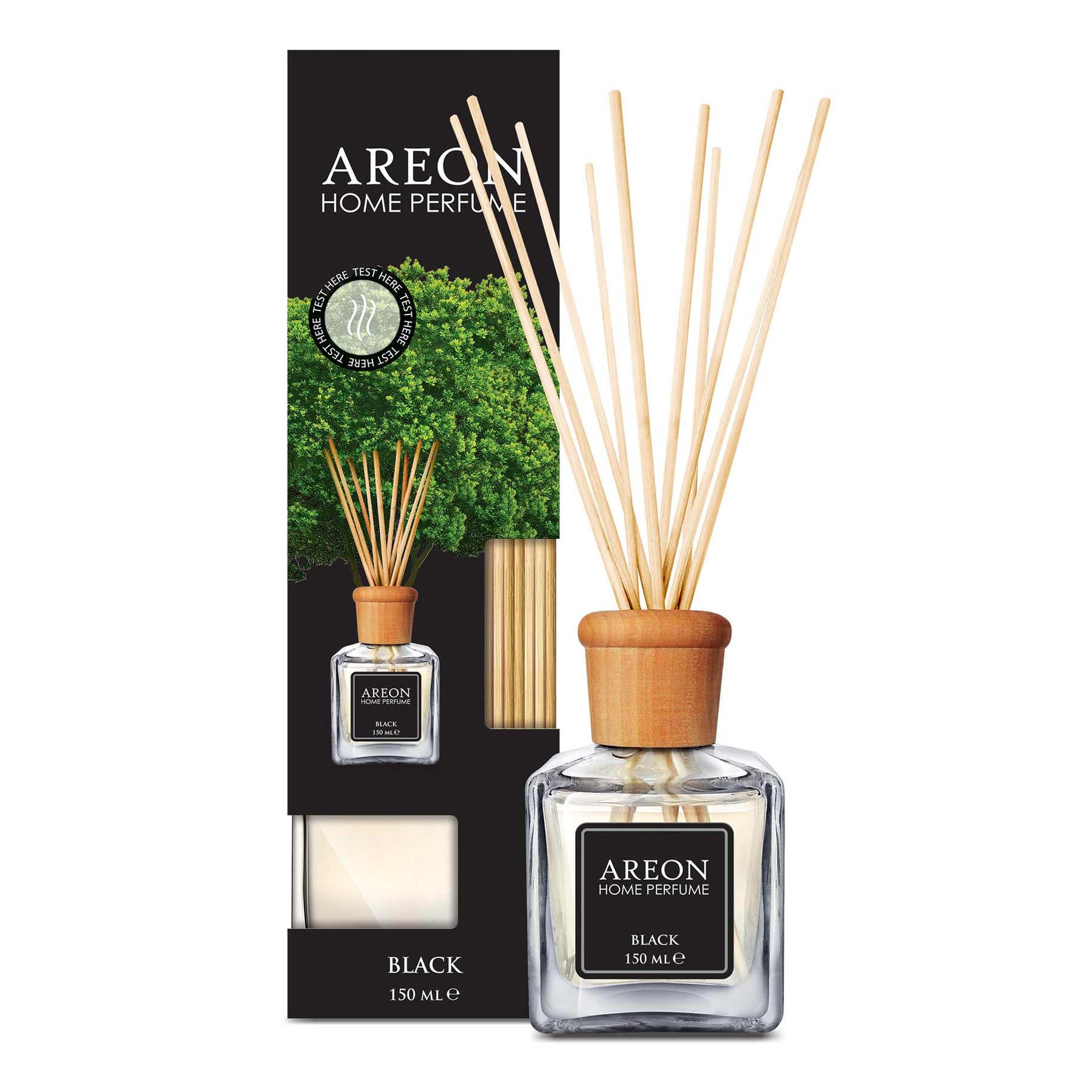 Air freshener Areon Home Perfume, sticks, Lux Black, 150 ml