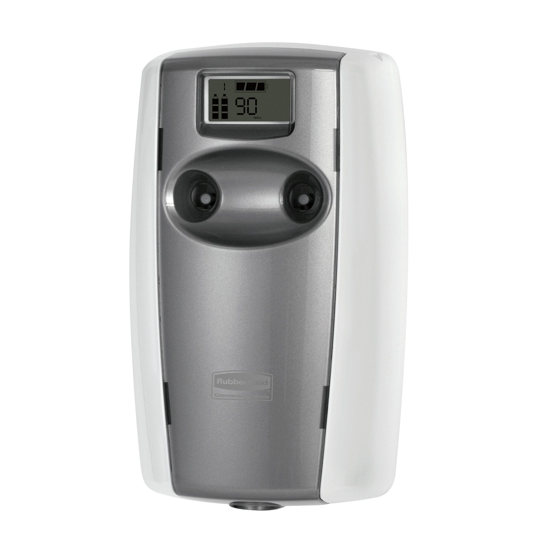 Rubbermaid Microburst Duet air freshener dispenser, white and grey
