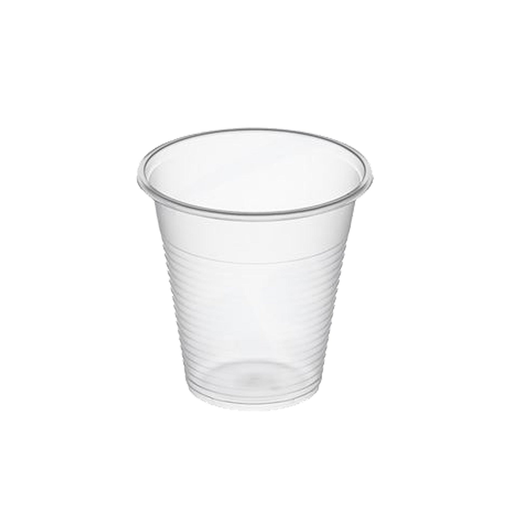 Plastic cups Economy, transparent, 160 ml, 100 pcs