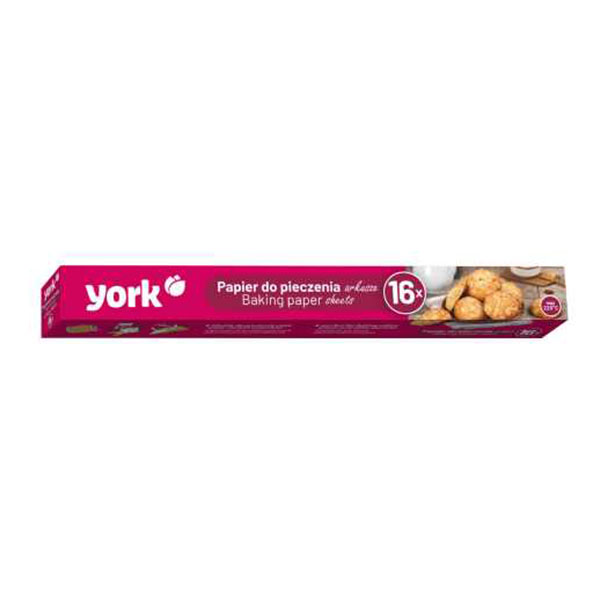 York Baking paper, in box, 16 sheets, 38 x 42 cm