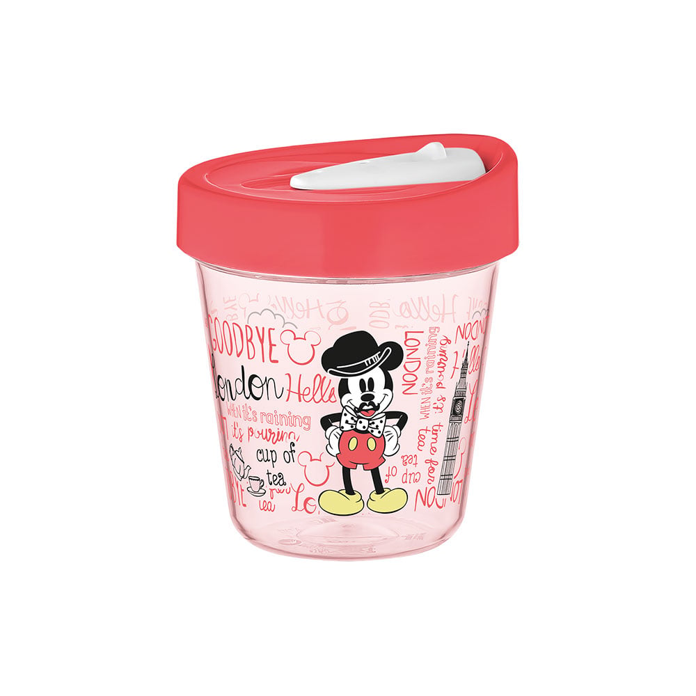Disney Travel mug London, with lid, 350 ml, red