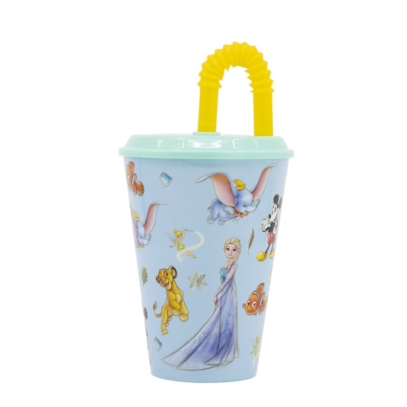 Stor Sports Cup Disney, with straw, 430 ml
