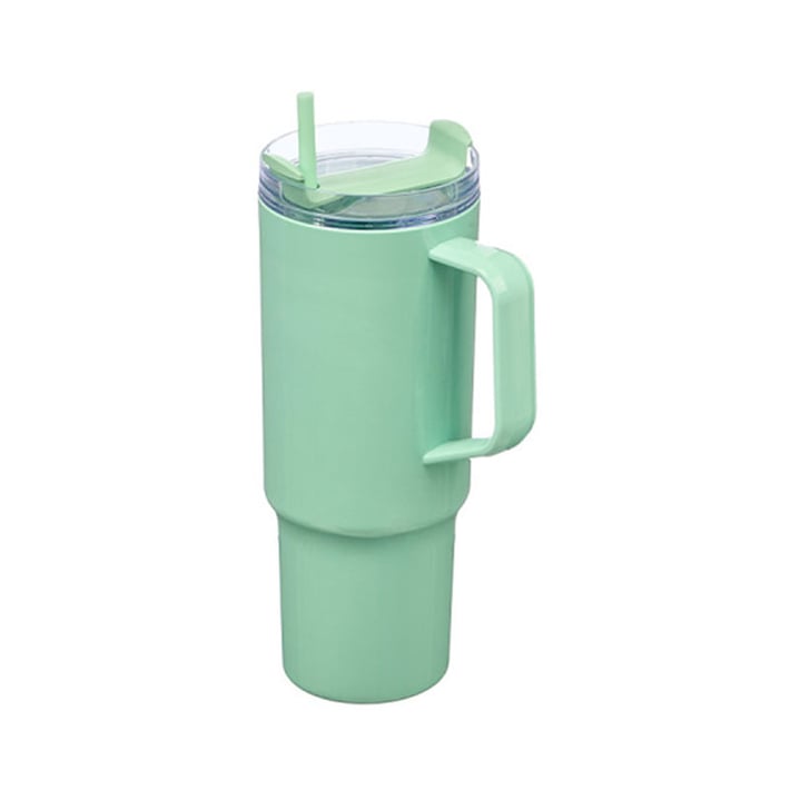 Чашa Kinvara, с дръжка и сламка, 1200 ml, асорти