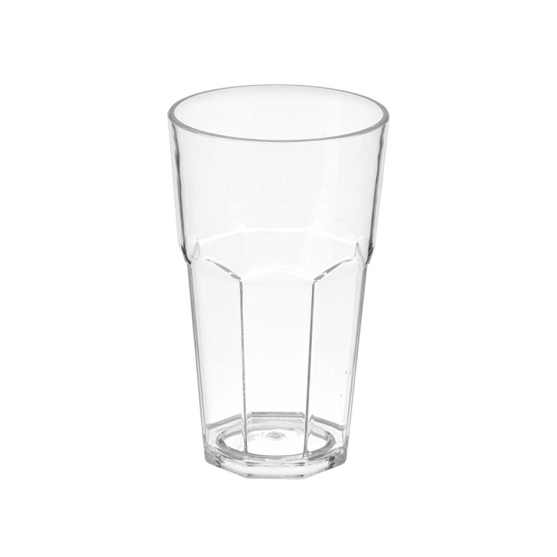 Cup Leknes, glass, transparent, 350 ml, 24 pcs
