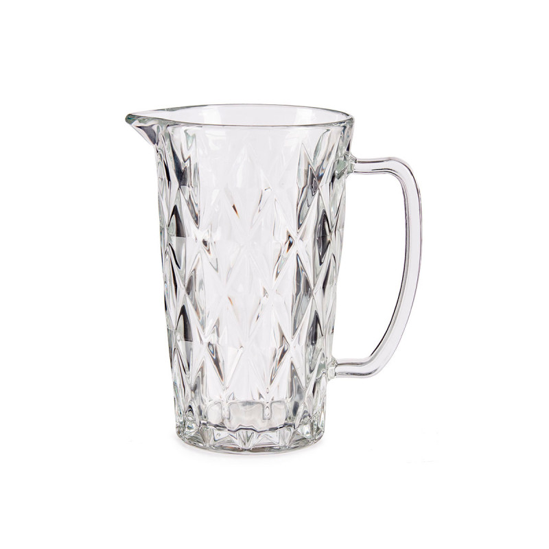 Pitcher Vivalto, glass, diamond, 1 L