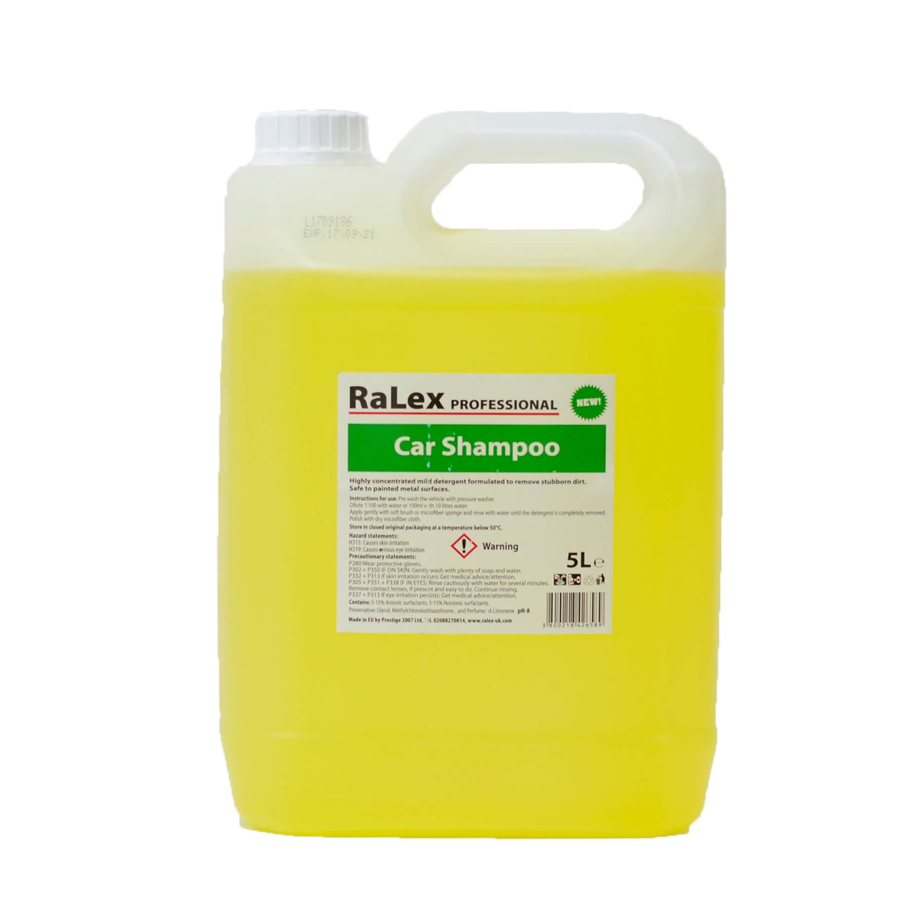 Car shampoo Ralex, concentrate, 5 l