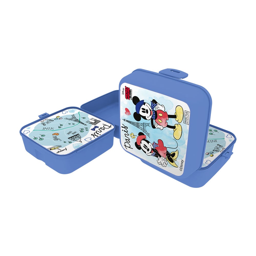 Disney Box Mickey & Minnie, Universal, Blue, 1 L