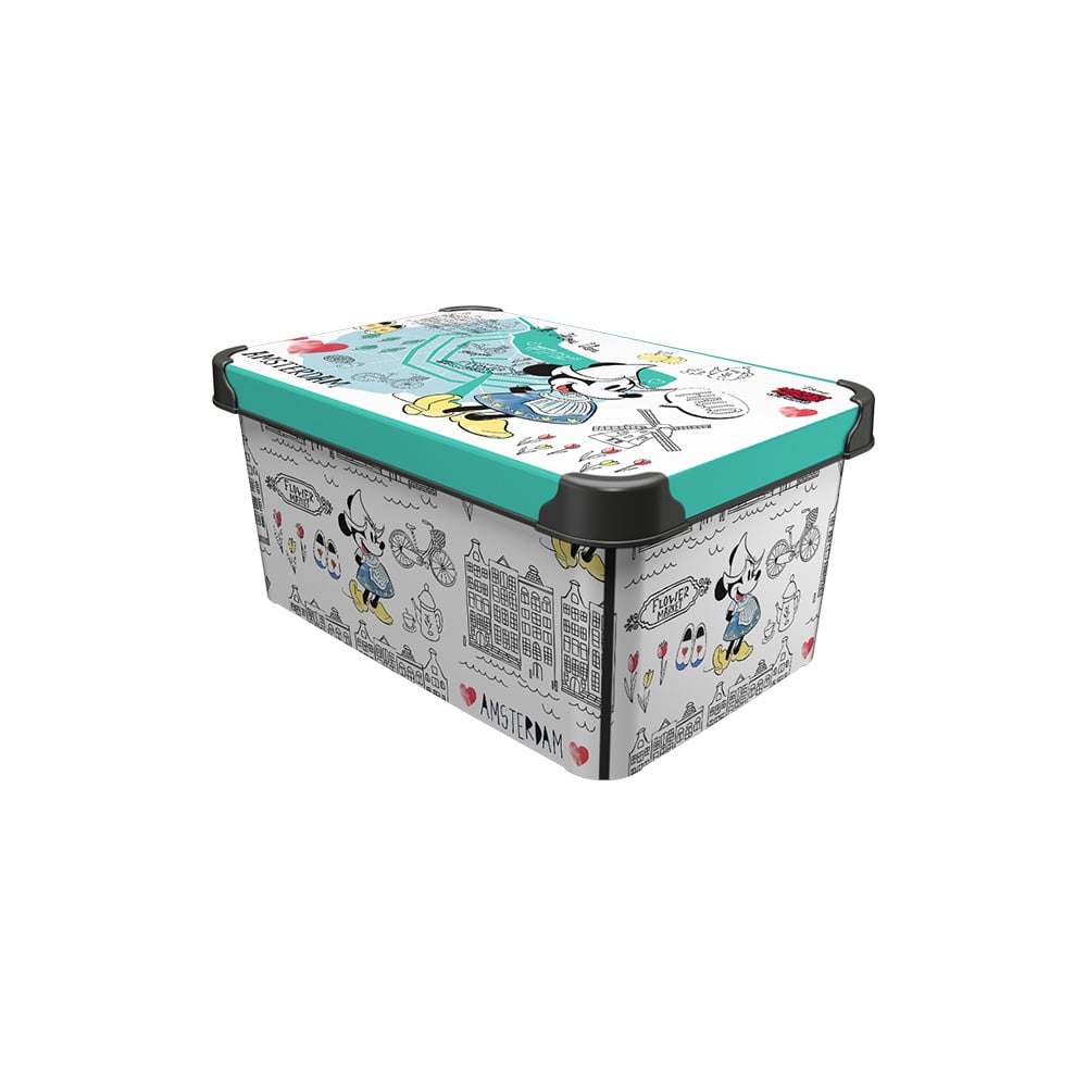 Disney Storage Box Amsterdam, green, 5 L