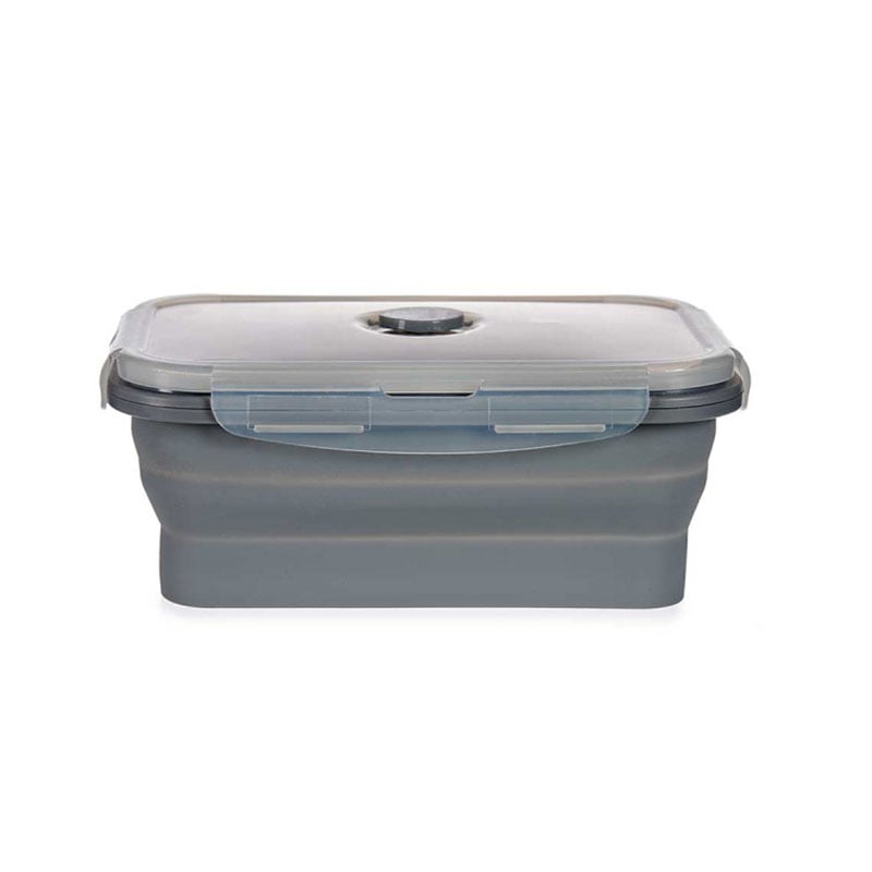 Lunch box Kinvara, foldable, 800 ml, anthracite