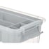 Кутия с капак и органайзер Kipit, 5 L, сив