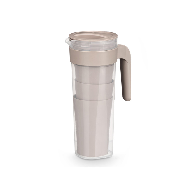 Pitcher Leknes, set with 4 cups, 1.4 L