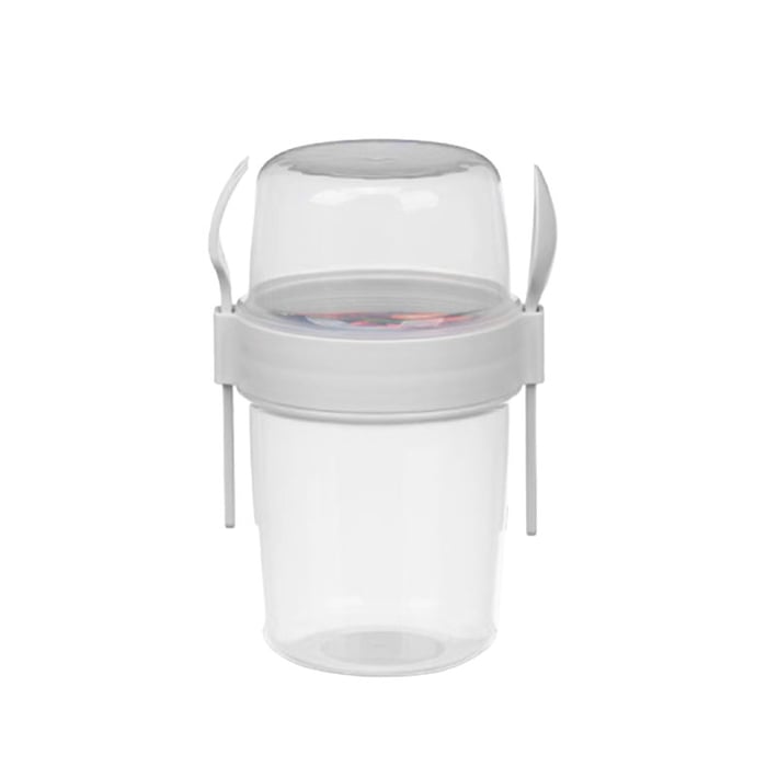 Кутия за храна Leknes, с прибори, 1100 ml, асорти