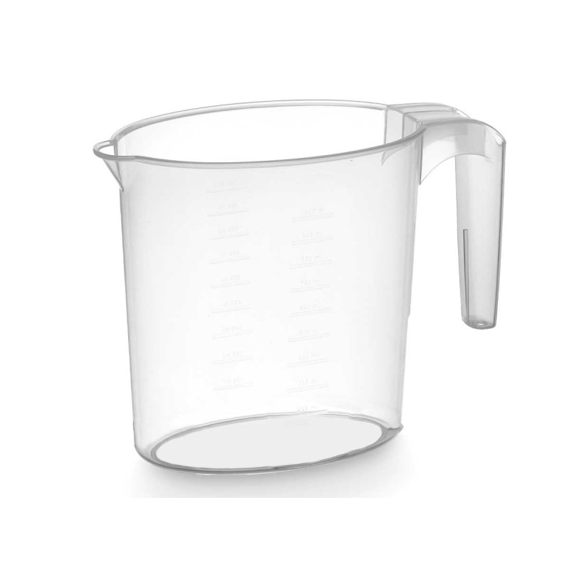Measuring jug Leknes, 1 L, transparent