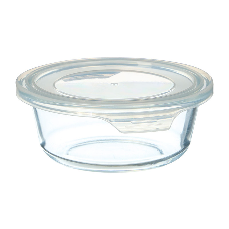 Food container Vivalto, round, transparent