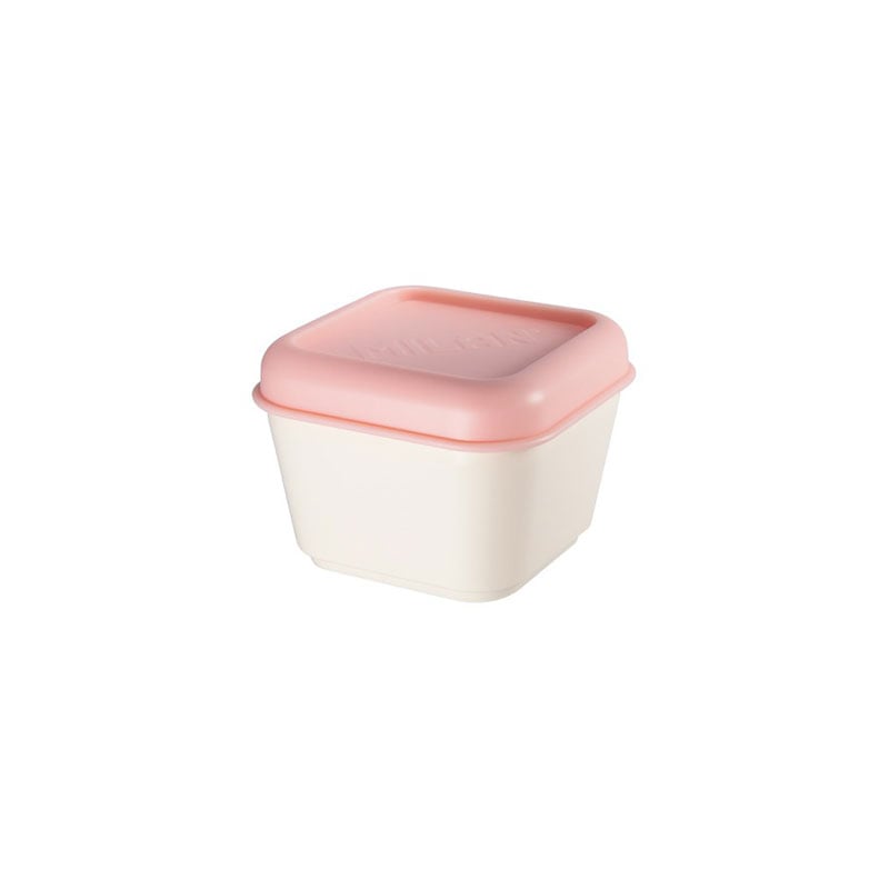 Milan Lunch box 1918, with pink lid, 330 ml